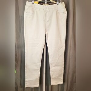 B&J White Denim Stretch Jeans